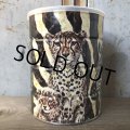 Vintage Safari Coffee Animal Tin Can Cape Buffalo (T657)