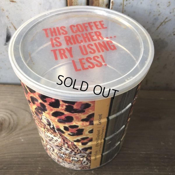 画像4: Vintage Safari Coffee Animal Tin Can African Elephant (T660)