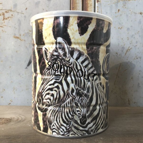 画像3: Vintage Safari Coffee Animal Tin Can Cape Buffalo (T657)