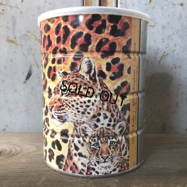 画像3: Vintage Safari Coffee Animal Tin Can African Elephant (T660)