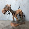 Vintage Laughing Donkey Figurine Statue (T661)