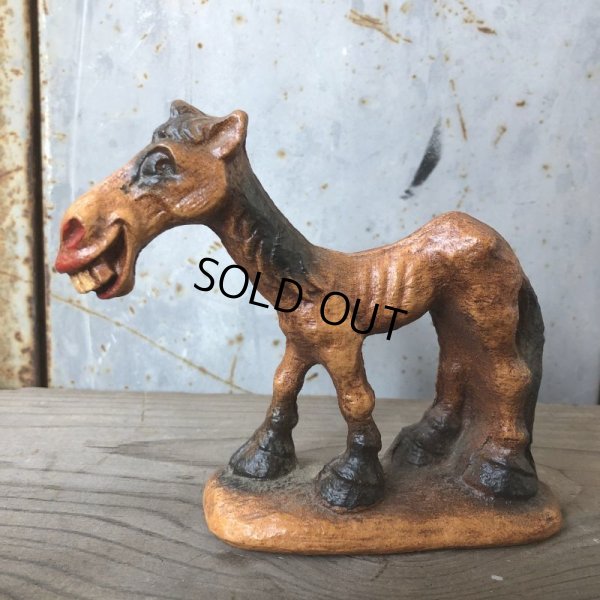 画像2: Vintage Laughing Donkey Figurine Statue (T662)