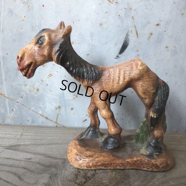 画像2: Vintage Laughing Donkey Figurine Statue (T664)