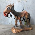 Vintage Laughing Donkey Ceramic Statue (T663)