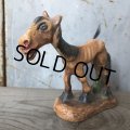 Vintage Laughing Donkey Figurine Statue (T664)