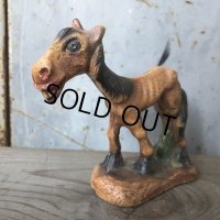 Vintage Laughing Donkey Figurine Statue (T664)