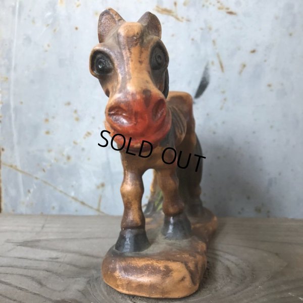 画像6: Vintage Laughing Donkey Ceramic Statue (T663)