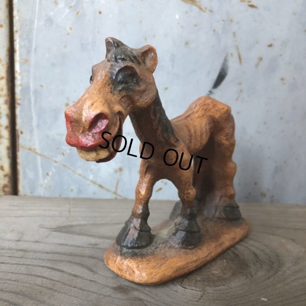 画像1: Vintage Laughing Donkey Figurine Statue (T662)