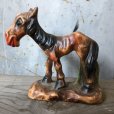 画像2: Vintage Laughing Donkey Ceramic Statue (T663) (2)