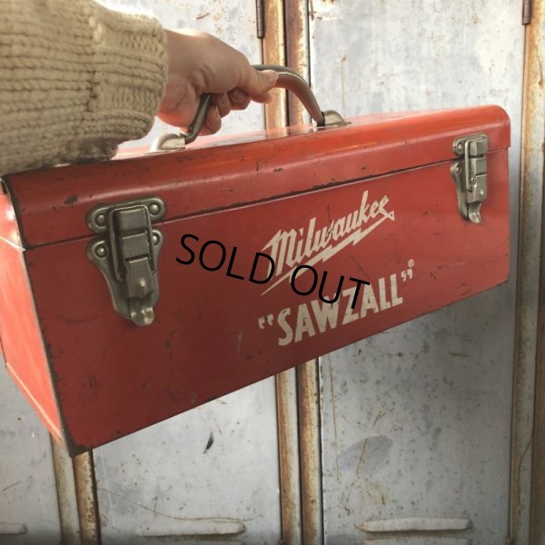 画像8: Vintage Tool Box Milwaukee Sawzall (T667) 