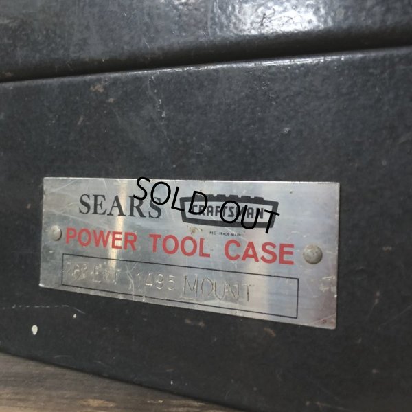 画像7: Vintage Tool Box Sears Craftman Power Tool Case (T665) 