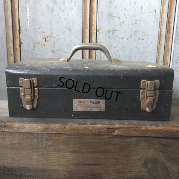 画像10: Vintage Tool Box Sears Craftman Power Tool Case (T665) 
