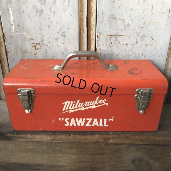 画像1: Vintage Tool Box Milwaukee Sawzall (T667) 