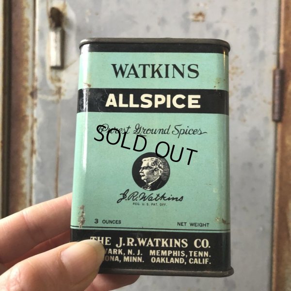 画像1: Vintage Watkins All Spice Can (T684)