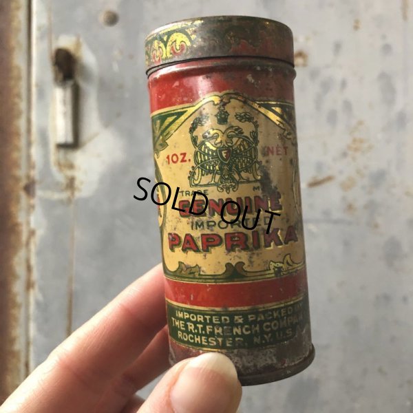 画像1: Vintage Genuine Paprika Can (T676)