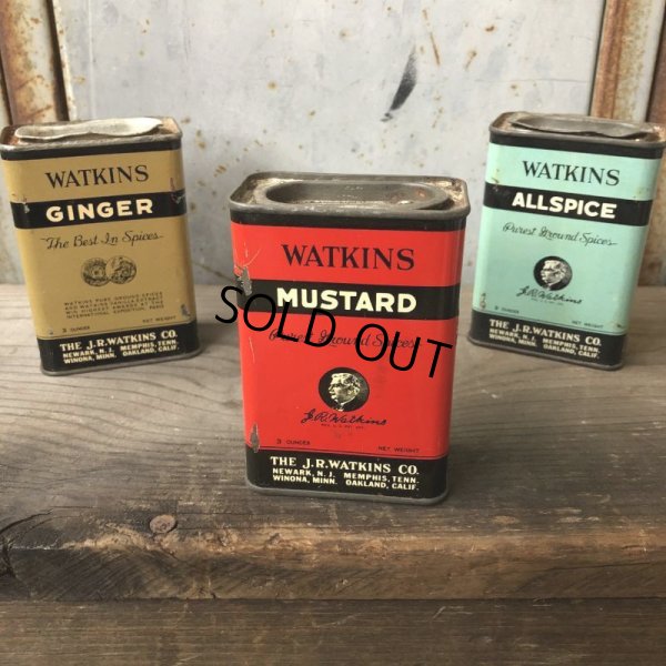 画像8: Vintage Watkins Mastard Can (T683)