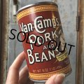 Vintage Van Camp's Pork and Beans Can (T681)