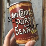 Vintage Van Camp's Pork and Beans Can (T681)