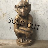 Vintage Heublein BRASS MONKEY Bank  Store Display (T671)
