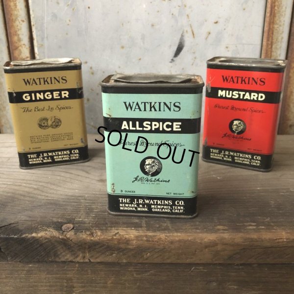 画像9: Vintage Watkins All Spice Can (T684)