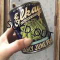 Vintage Elkay Early June Peas Can (T680)