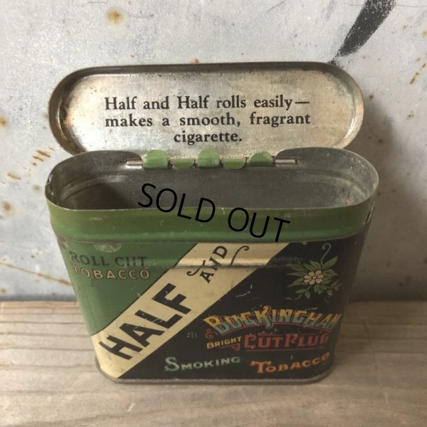 画像7: Vintage Half and Half Tobacco Can  (T674)