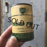 Vintage Lyons Powdered Pumice Can  (T675)