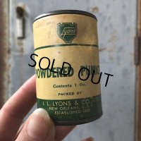 Vintage Lyons Powdered Pumice Can  (T675)