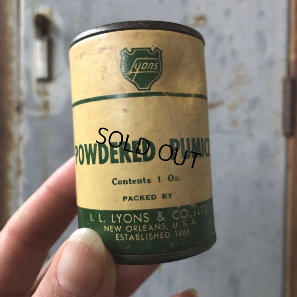 画像1: Vintage Lyons Powdered Pumice Can  (T675)