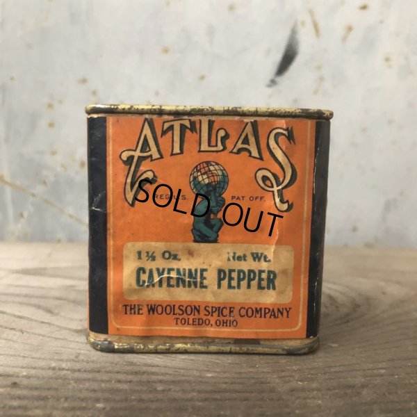 画像4: Vintage Atlas Cayenne Pepper Can (T678)