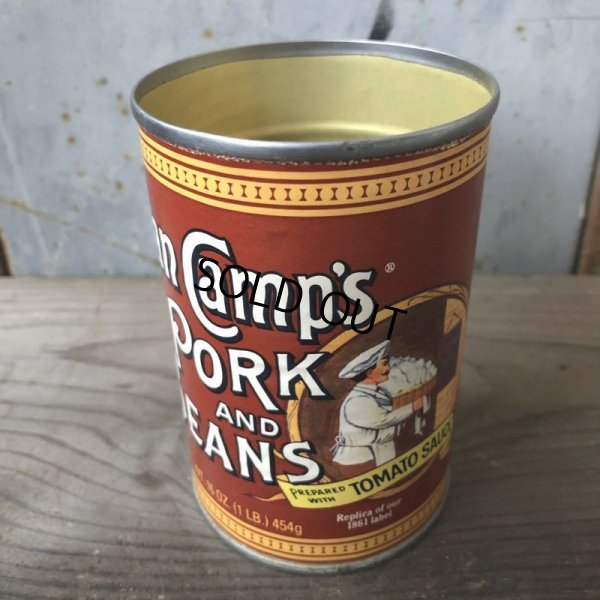 画像2: Vintage Van Camp's Pork and Beans Can (T681)