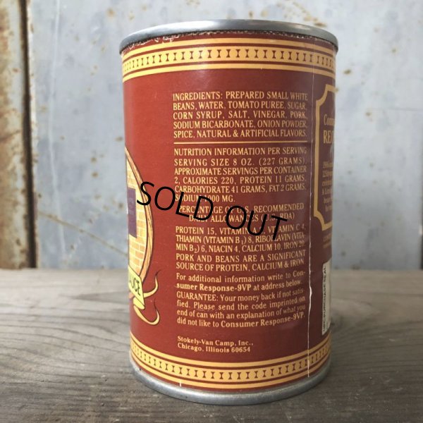 画像5: Vintage Van Camp's Pork and Beans Can (T681)