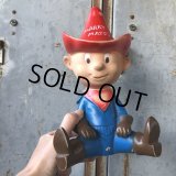 60s Vintage Oat Cereal Marky Maypo Vinyl Doll Brown Glove (T687)