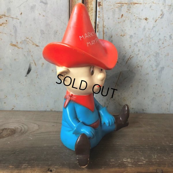 画像3: 60s Vintage Oat Cereal Marky Maypo Vinyl Doll Blue Glove (T686)