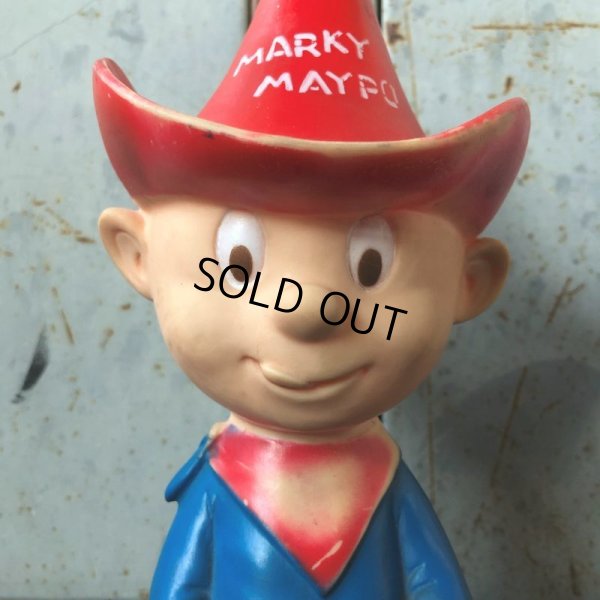 画像9: 60s Vintage Oat Cereal Marky Maypo Vinyl Doll Brown Glove (T687)