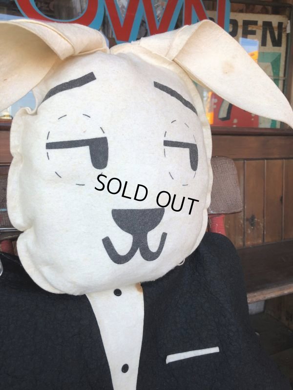 画像4: 60s Vintage Mr. Playboy Big Size Bunny (T688)