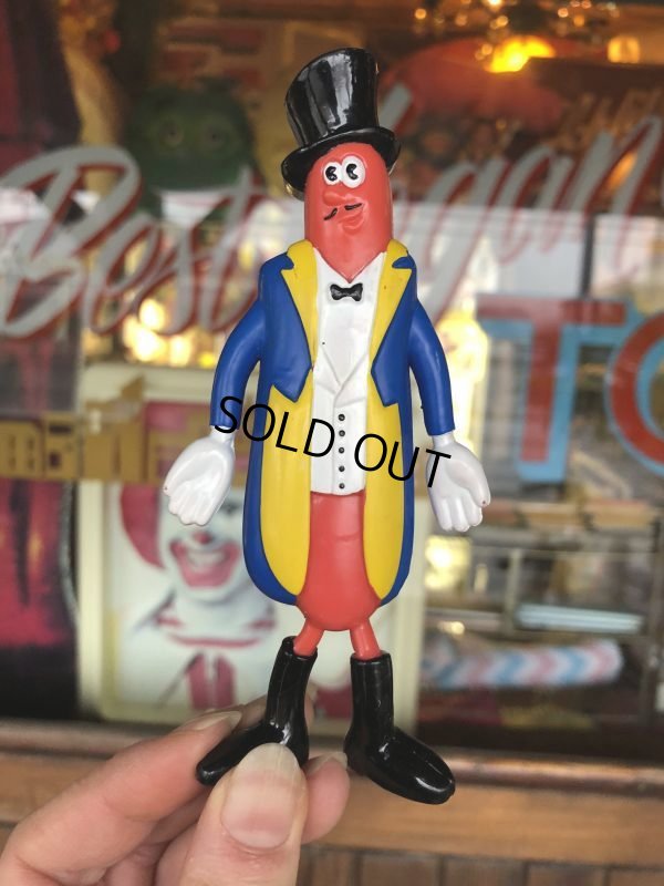 画像1: 1995 Vintage Nathan's Hot Dog Franksters Bendable Figure (T704)