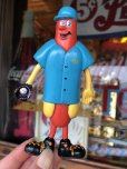 画像1: 1994 Vintage Nathan's Hot Dog Franksters Bendable Figure (T695) (1)