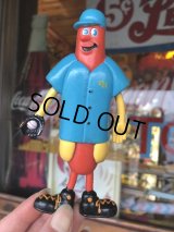 1994 Vintage Nathan's Hot Dog Franksters Bendable Figure (T695)