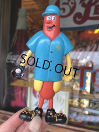 1994 Vintage Nathan's Hot Dog Franksters Bendable Figure (T695)