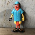 画像2: 1994 Vintage Nathan's Hot Dog Franksters Bendable Figure (T695) (2)