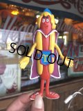 1995 Vintage Nathan's Hot Dog Franksters Bendable Figure (T699)