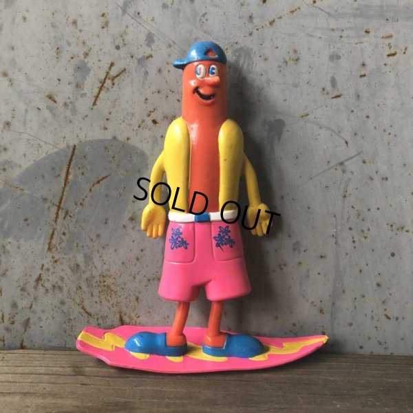 画像2: 1993 Vintage Nathan's Hot Dog Franksters Bendable Figure (T690)