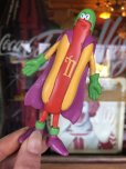 画像1: 1995 Vintage Nathan's Hot Dog Franksters Bendable Figure (T701) (1)
