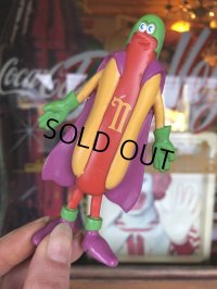 1995 Vintage Nathan's Hot Dog Franksters Bendable Figure (T701)