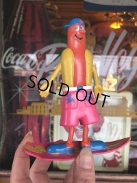 1993 Vintage Nathan's Hot Dog Franksters Bendable Figure (T690)
