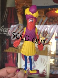 1995 Vintage Nathan's Hot Dog Franksters Bendable Figure (T703)
