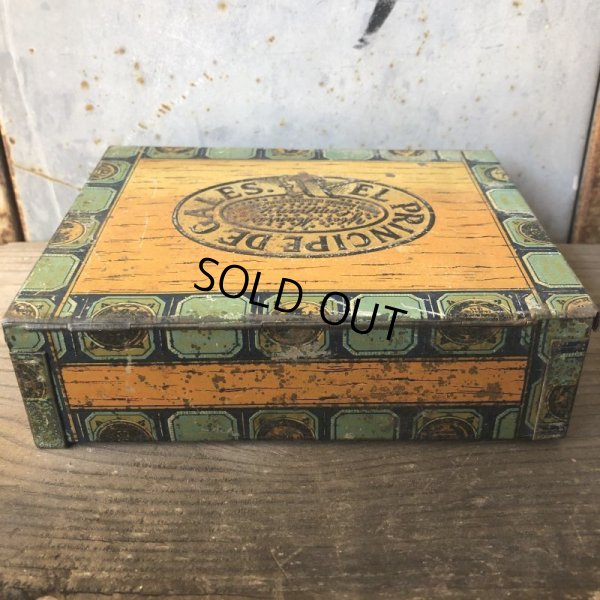 画像7: Vintage Cigar Tobacco Can El Principe de Gales (T714)