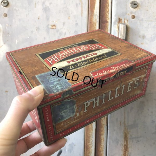 画像9: Vintage Cigar Tobacco Can Phillies (T722)