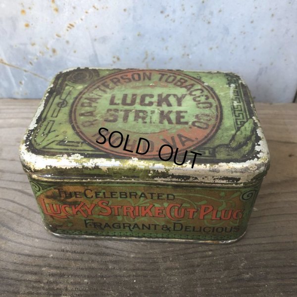 画像5: Vintage Cigar Tobacco Can Lucky Strike (T717)